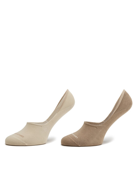 Set di 2 paia di pedulini da donna Calvin Klein