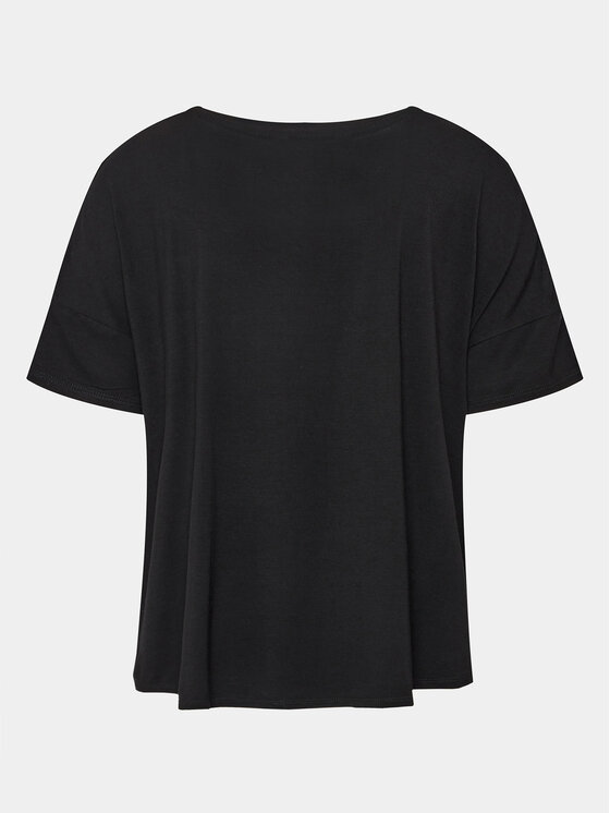 Hunkemöller Hunkemöller Piżama 203185 Czarny Comfortable Fit