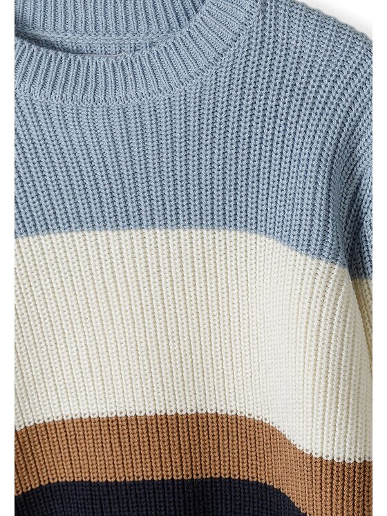 minoti minoti Sweter 33KNIT264 Niebieski Regular Fit