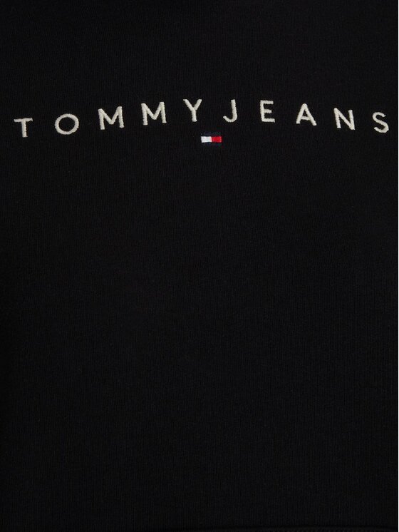 Tommy Jeans Tommy Jeans Felpa TJW REG LINEAR HOODIE DW0DW17324 Nero Regular Fit