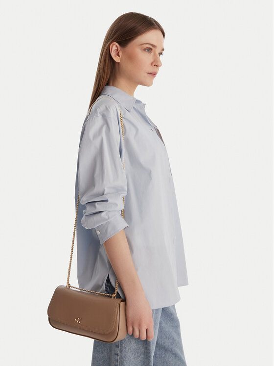 Calvin Klein Calvin Klein Soma Ck Convertible Chain Small Bag LV04F3172G Bēšs