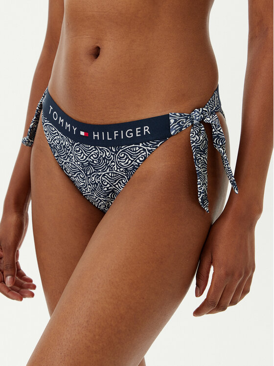 Tommy Hilfiger Tommy Hilfiger Donji dio kupaćeg kostima UW0UW05366 Tamnoplava