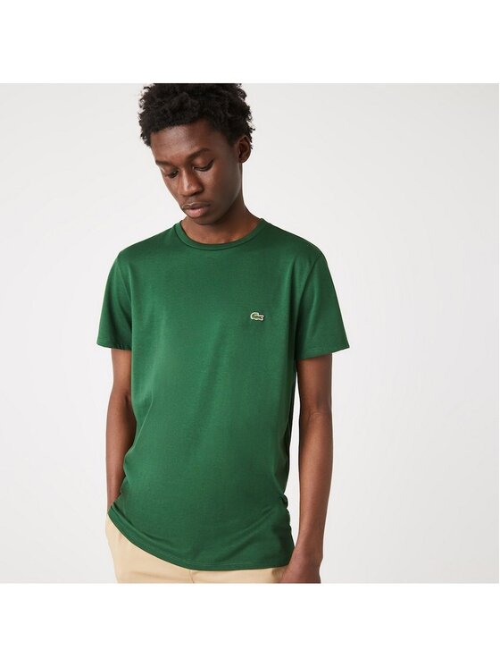 Lacoste Lacoste T-shirt 3614038771541 Verde Standard Fit