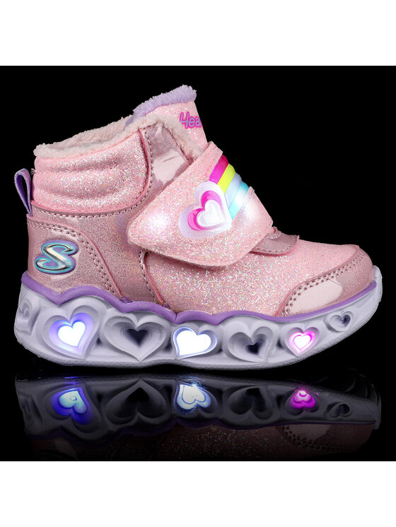 Skechers Skechers Trzewiki Brilliant Rainbow 302669N/PKLV Różowy