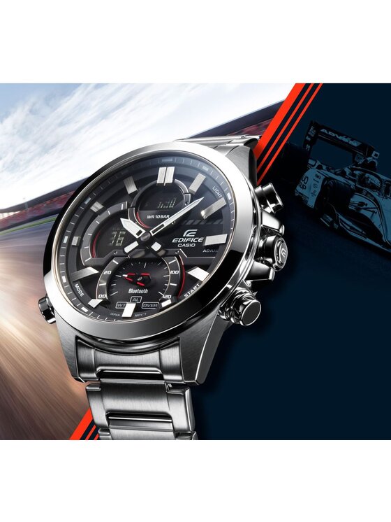 Casio Casio Chytré hodinky ECB-30D-1AEF Stříbrná