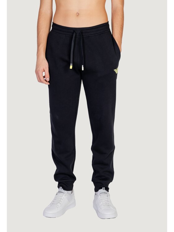 Emporio Armani Underwear Emporio Armani Underwear Παντελόνι φόρμας 111873 4F571 Μαύρο Casual Fit