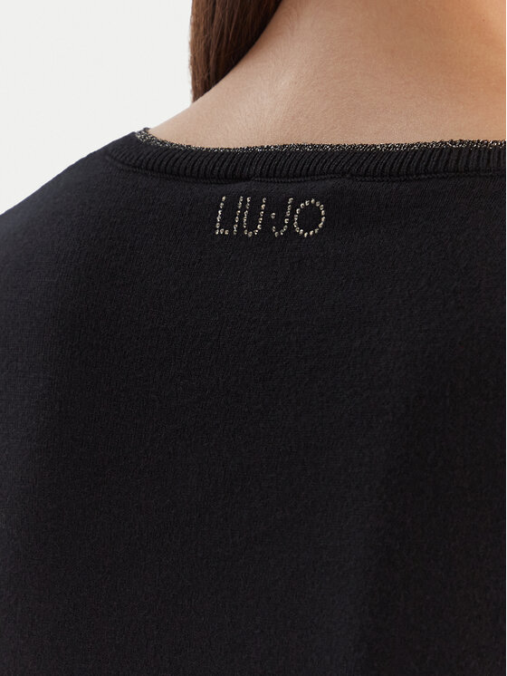Liu Jo Liu Jo Кардиган MF5225 MS49I Чорний Regular Fit