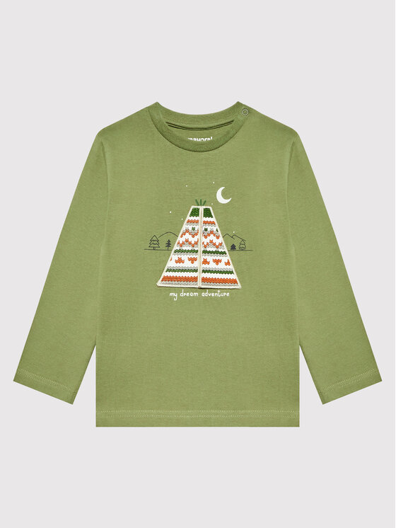Mayoral Mayoral Blusa 2007 Verde Regular Fit