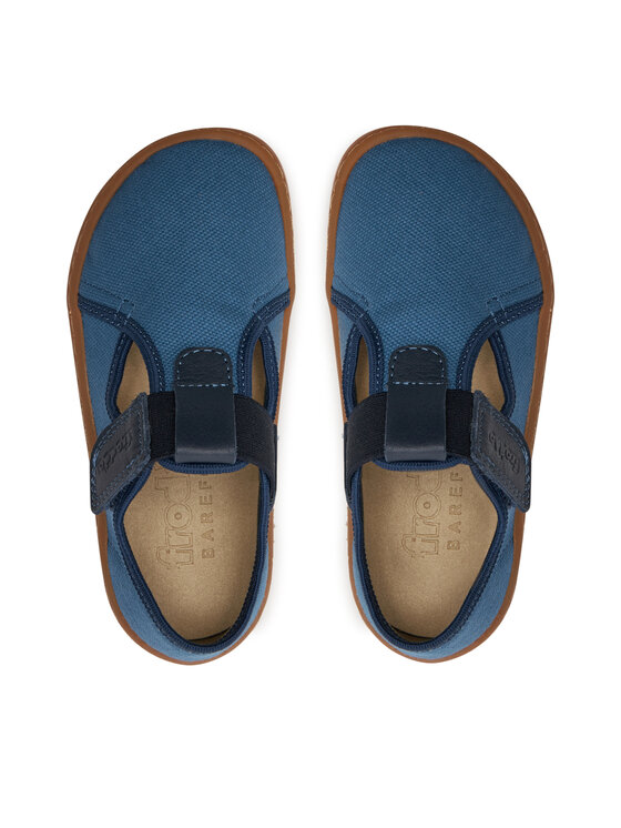 Froddo Froddo Tenisky Barefoot Canvas T G1700380-1 S Modrá