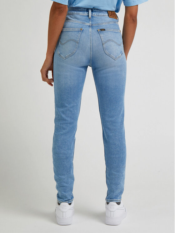 Lee Lee Jeansy L626GUB43 112333697 Niebieski Skinny Fit
