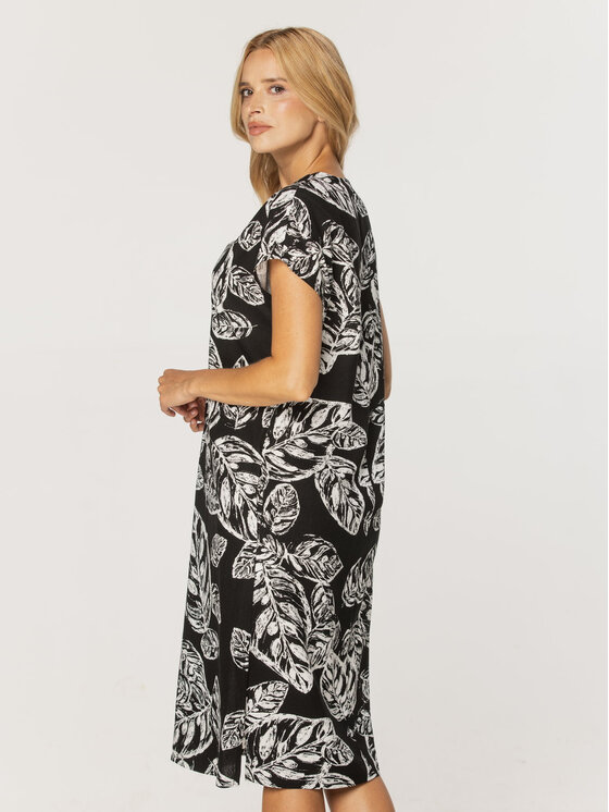 Willsoor Willsoor Sukienka codzienna 67811 Czarny Casual Fit