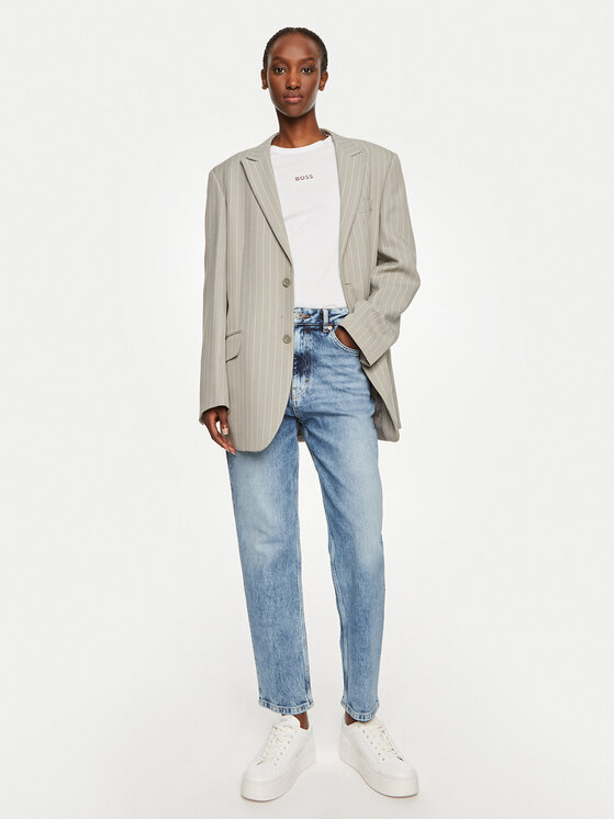 BOSS Boss Tričko Eventsa 50522945 Biela Regular Fit