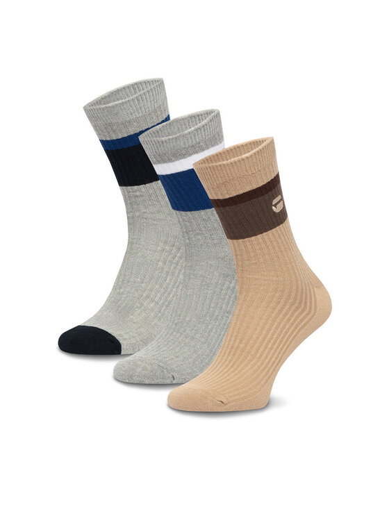 G-Star Raw G-Star Raw Dlouhé ponožky CEO_LA_G-STAR_20258_Z_AW25 (3-PACK) Barevná