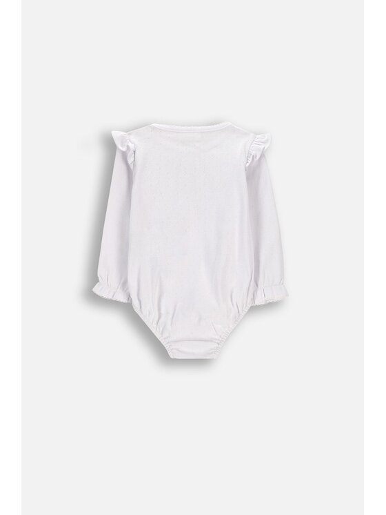 Coccodrillo Coccodrillo Body dziecięce WC6112101FGN-001 Biały Regular Fit