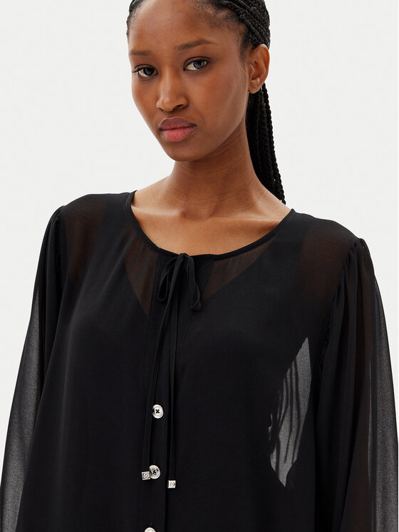 MICHAEL Michael Kors MICHAEL Michael Kors Kimono MM2R791 Čierna Regular Fit