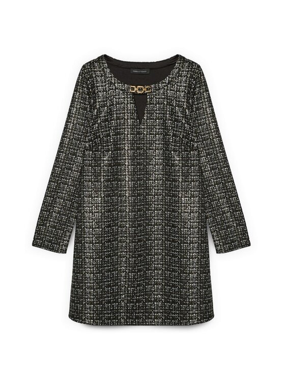 Fiorella Rubino Fiorella Rubino Vestito da giorno 7059T001703N0Z3 Nero A-Line Fit