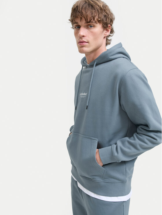 Jack&Jones Jack&Jones Majica dugih rukava Soho 12278789 Plava Relaxed Fit