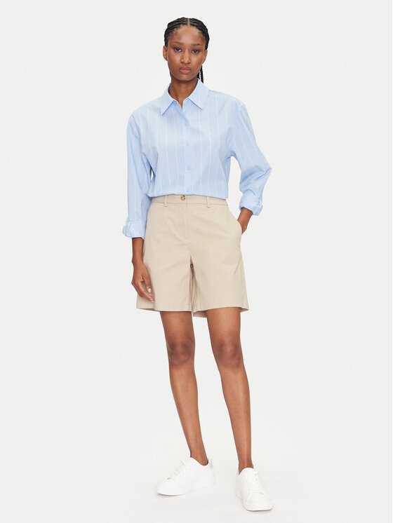 Gant Gant Auduma šorti 4020119 Bēšs Regular Fit