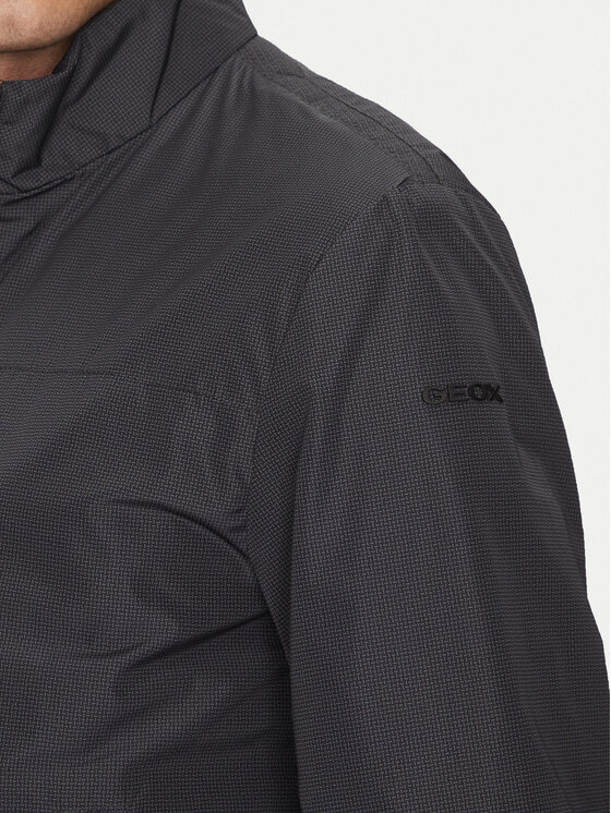 Geox Geox Μπουφάν μεταβατικό Vincit M5522E T3205 F9137 Γκρι Regular Fit