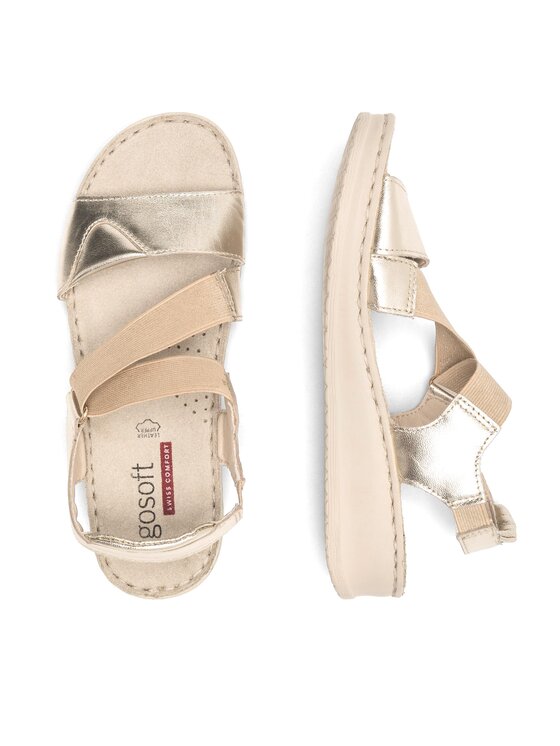 Go Soft Go Soft Sandalen ARC-027-02 Goldfarben