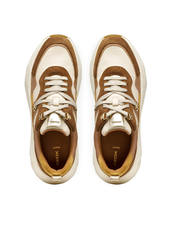 Geox Geox Sneakersy D Diamanta D36UFE 022BC C6507 Hnedá