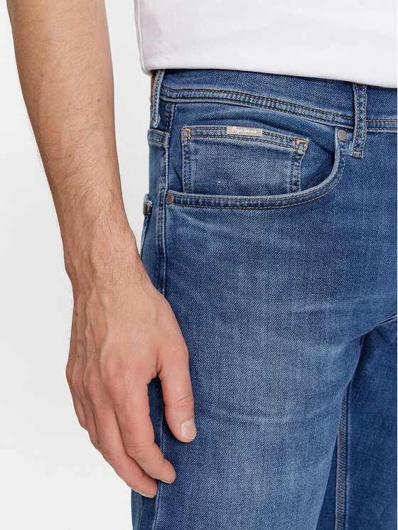 Pepe Jeans Pepe Jeans Džinsai PM207389 Mėlyna Slim Fit