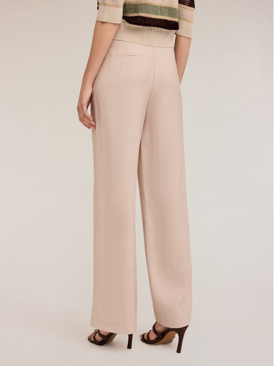 Motivi Motivi Pantaloni di tessuto P072Q004275N002 Écru Over Fit