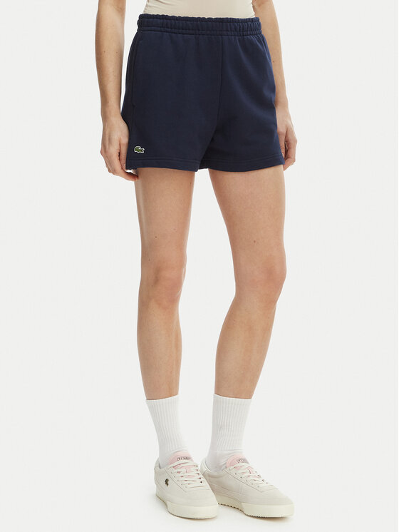 Lacoste Lacoste Pantaloni scurți sport GF5341 Bleumarin Regular Fit