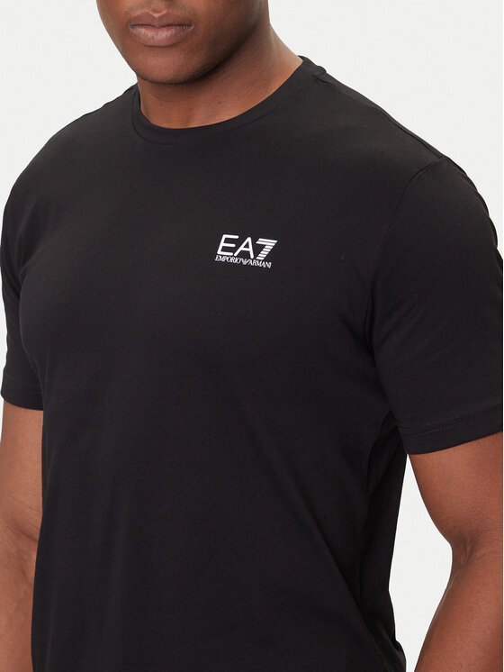 EA7 Emporio Armani EA7 Emporio Armani T-Shirt 7M000567 AF10375 MC001 Czarny Regular Fit