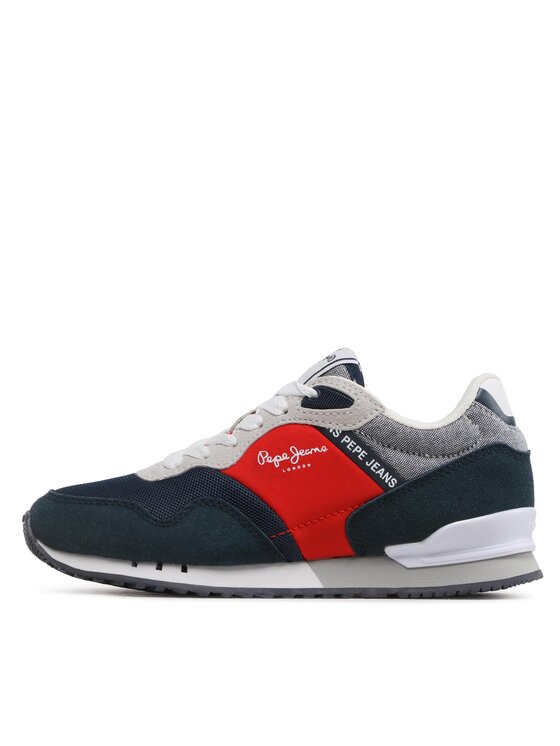 Pepe Jeans Pepe Jeans Sneakersy London B Brighton PBS30552 Granatowy