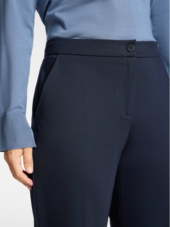 Elena Mirò Elena Mirò Pantaloni di tessuto P151P000341N034 Blu Regular Fit