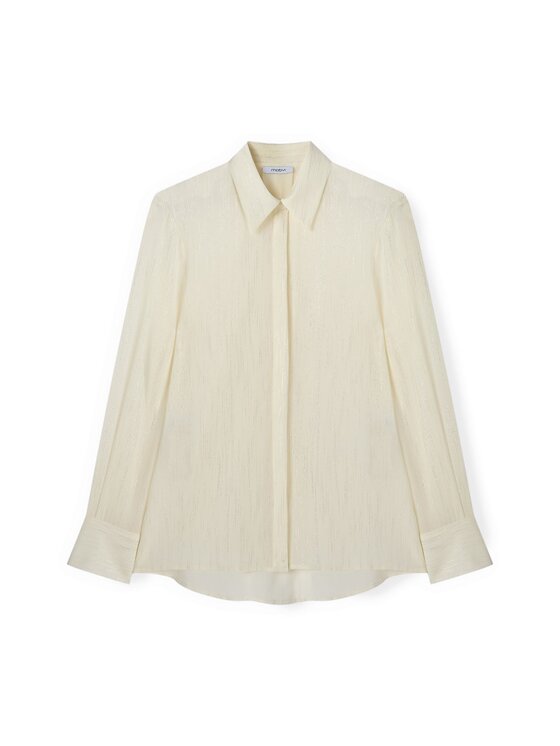 Motivi Motivi Camicia 5028Q000933N0V1 Bianco Regular Fit