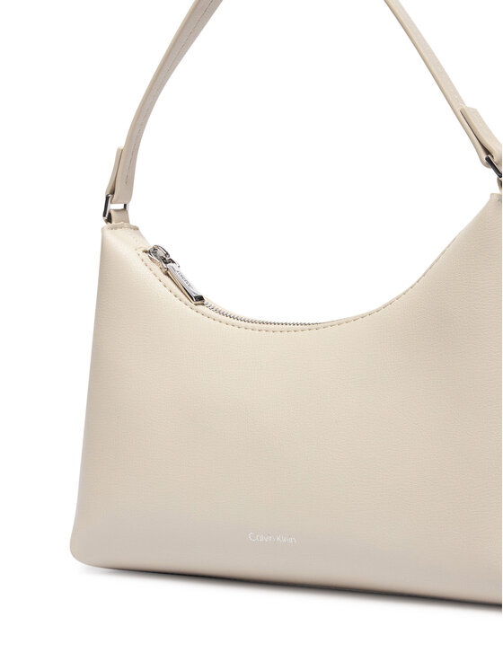 Calvin Klein Calvin Klein Käekott Foil Logo Small Shoulder Bag LV04F3890G Kreemjas