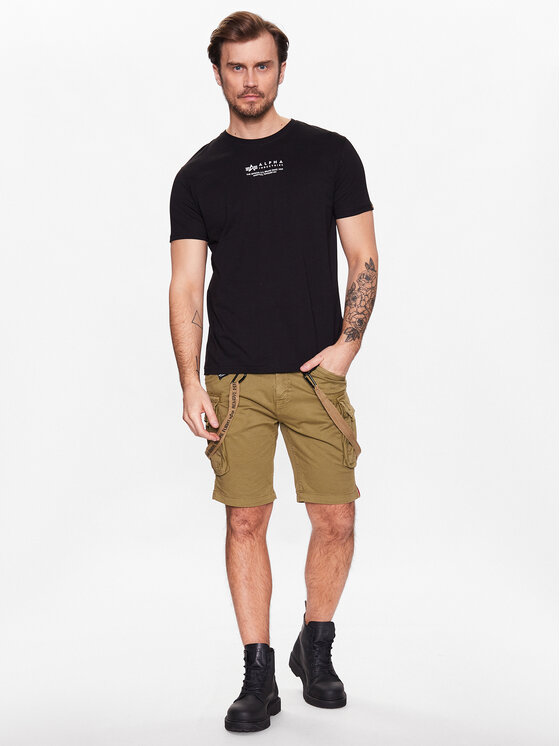 Alpha Industries Alpha Industries Szövet rövidnadrág Utility 116213 Bézs Slim Fit