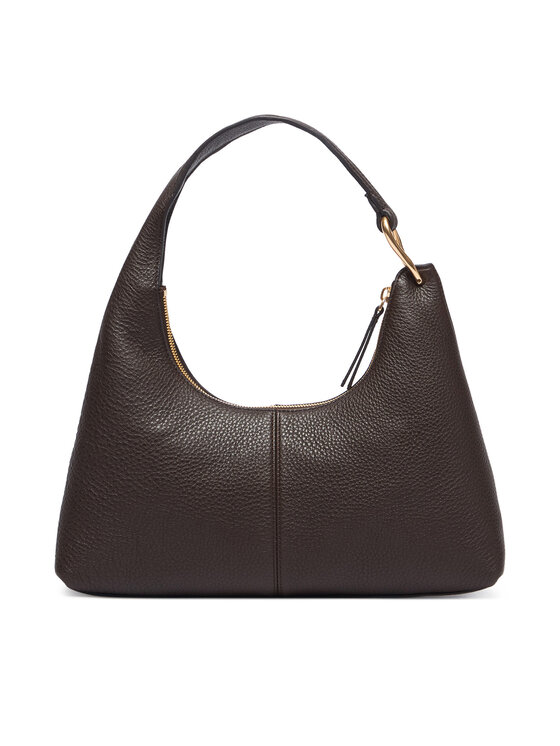 Calvin Klein Calvin Klein Soma Slouchy Leather Shoulder Bag LV04F3657G Brūns