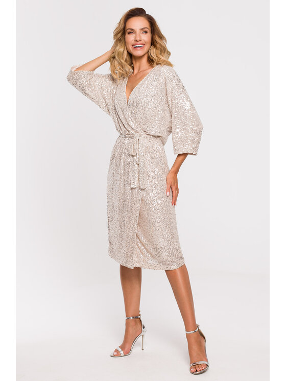 Made of Emotion Made of Emotion Abito da cocktail M653 Beige