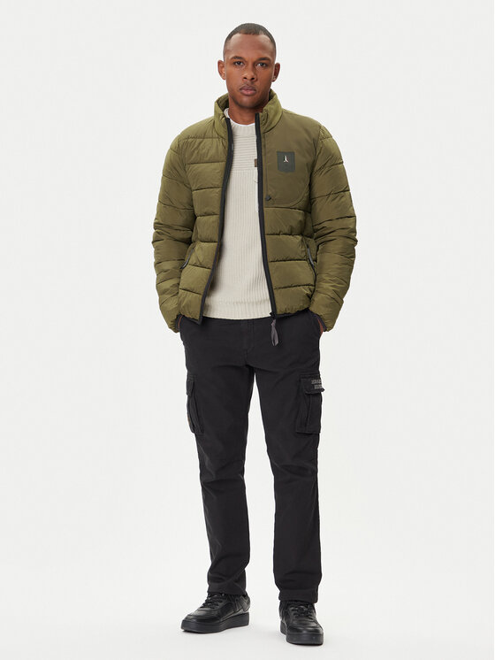 Aeronautica Militare Aeronautica Militare Geacă 252AB3022UCT04214 Verde Regular Fit