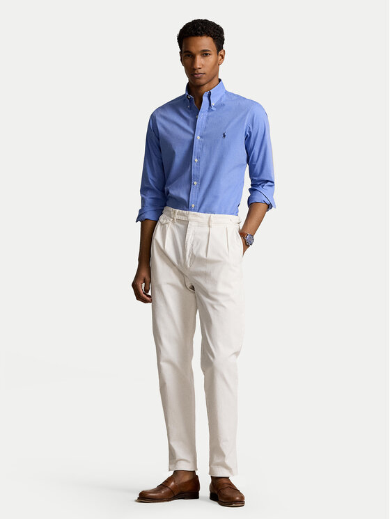 Polo Ralph Lauren Polo Ralph Lauren Cămașă 710928255003 Albastru Custom Fit