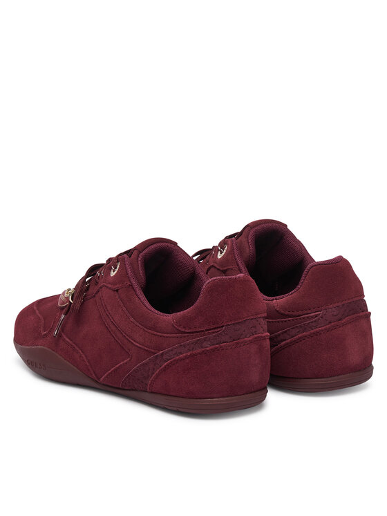 Guess Guess Sneakersy FLFBE2 SUE12 Bordowy