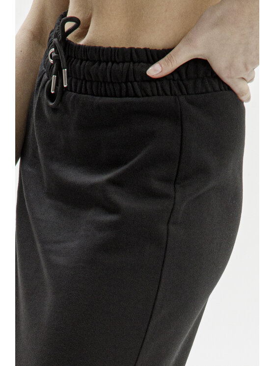 Cross Jeans Cross Jeans Spódnica midi 80126-020 Czarny Regular Fit