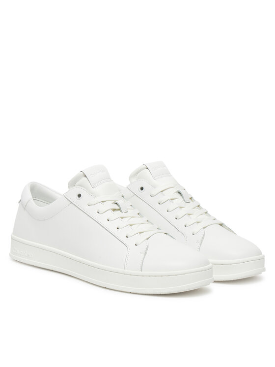 Calvin Klein Calvin Klein Sneakersy Low Top Lace Up Lth HM0HM01971 Biały