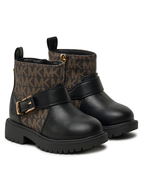 MICHAEL Michael Kors Boots Madeline Haskell Moto MK101101 Noir Modivo