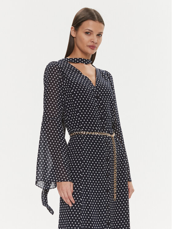 MICHAEL Michael Kors MICHAEL Michael Kors Kasdieninė suknelė MR4825DBT9 Tamsiai mėlyna Regular Fit