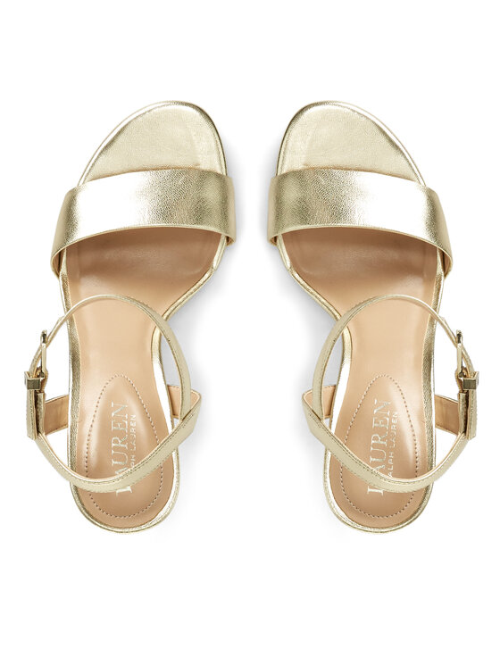 LAUREN RALPH LAUREN LAUREN RALPH LAUREN Sandale Gwen 802940587001 Auriu