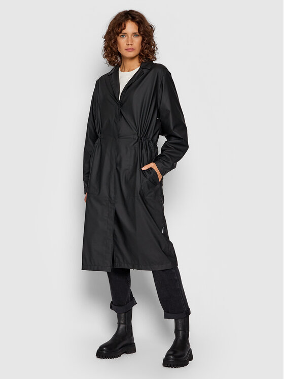 Rains Rains Geacă de ploaie String 1835 Negru Regular Fit