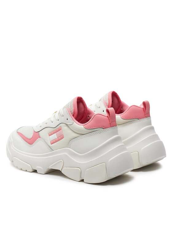 Tommy Jeans Tommy Jeans Sneakersy Tjw Lightweight Hybrid Runner EN0EN02566 Różowy