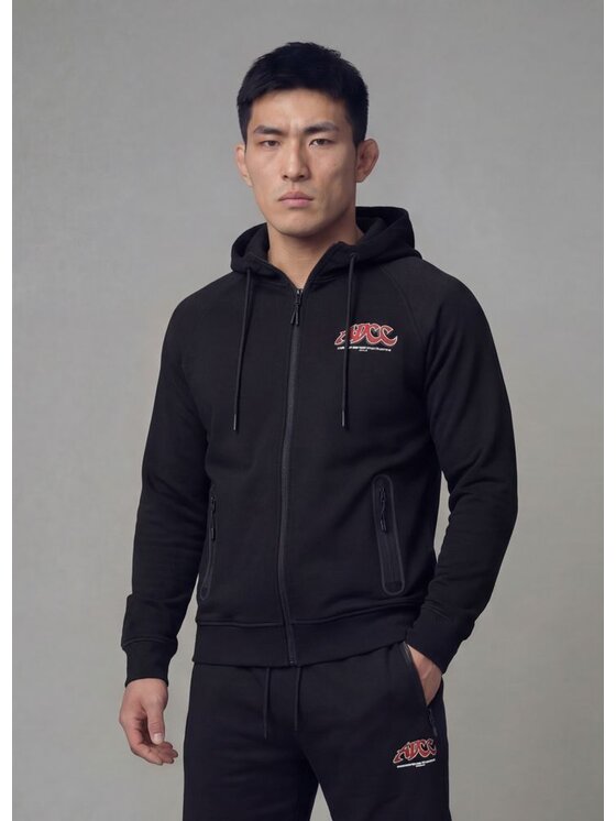 PITBULL PITBULL Bluza ADCC DOGWOOD Czarny Regular Fit