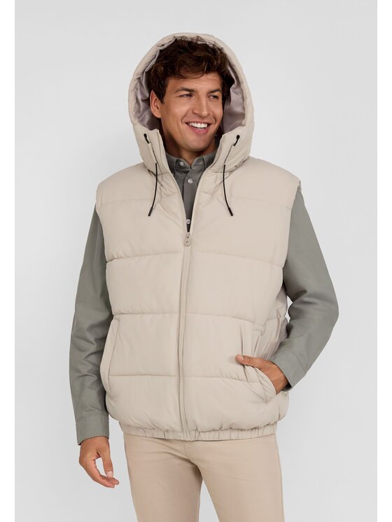 minoti minoti Kamizelka 27mgilet5 Szary Regular Fit