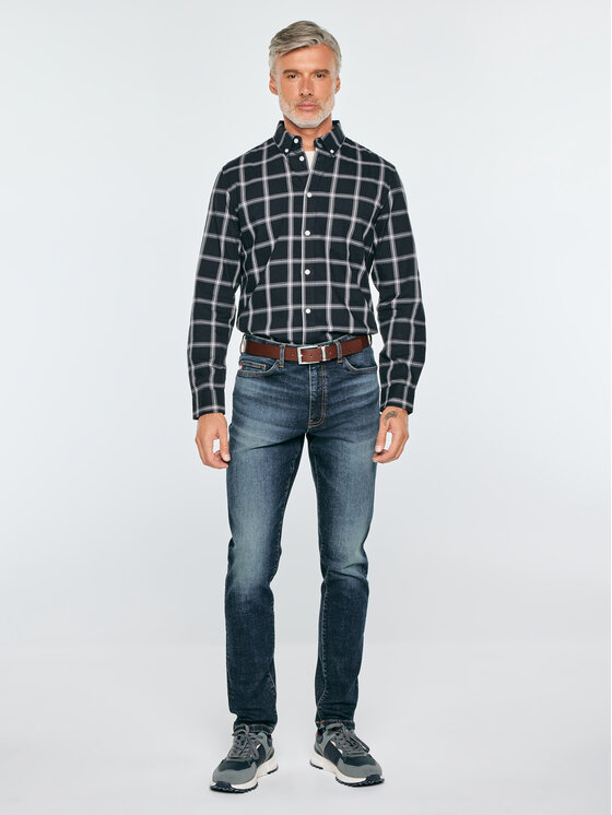 BIG STAR BIG STAR Koszula JORIS Czarny Basic Fit