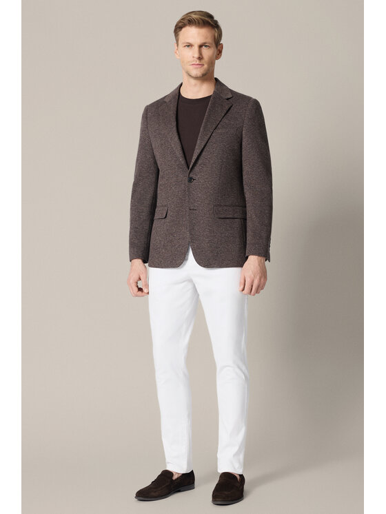 Lancerto Lancerto Marynarka Suvereto MA131126000016 Brązowy Slim Fit